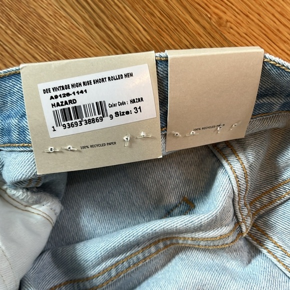 AGolde Dee Vintage High Rise Size 31 NWT - Picture 11 of 12